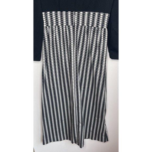 Vintage 60s Retro Maxi Dress Size M/L - Picture 7 of 7